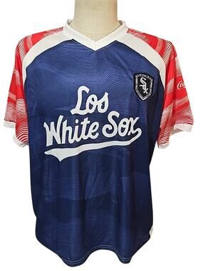 Chicago White Sox “Los White Sox” Soccer-Style Jersey – XL –Stadium Giveaway